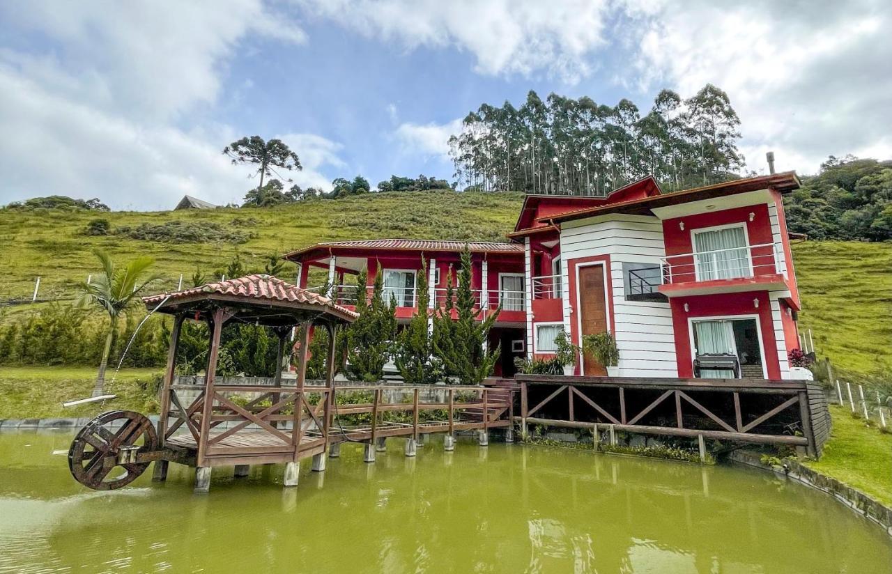 Ampla Casa De Campo - Afaven Aguas Mornas Buitenkant foto
